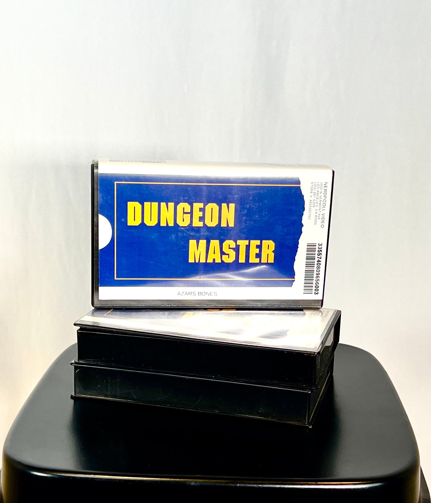 VHS Case DnD Dice Vault Tray Tower Set