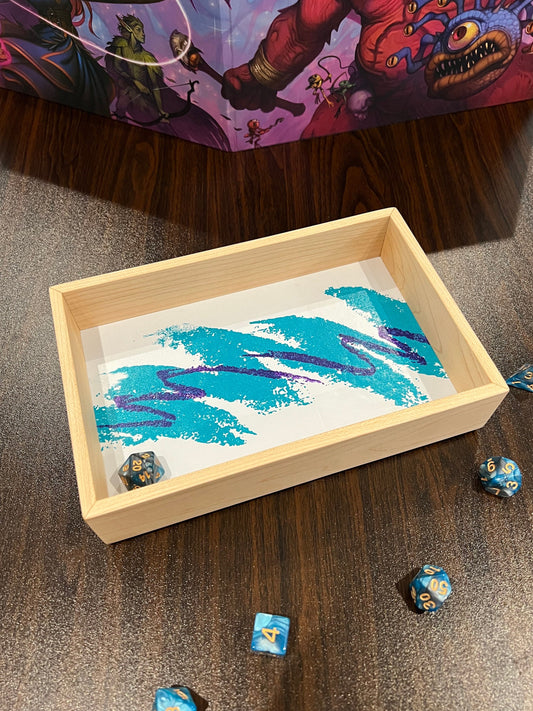 90's Theme Dice Tray